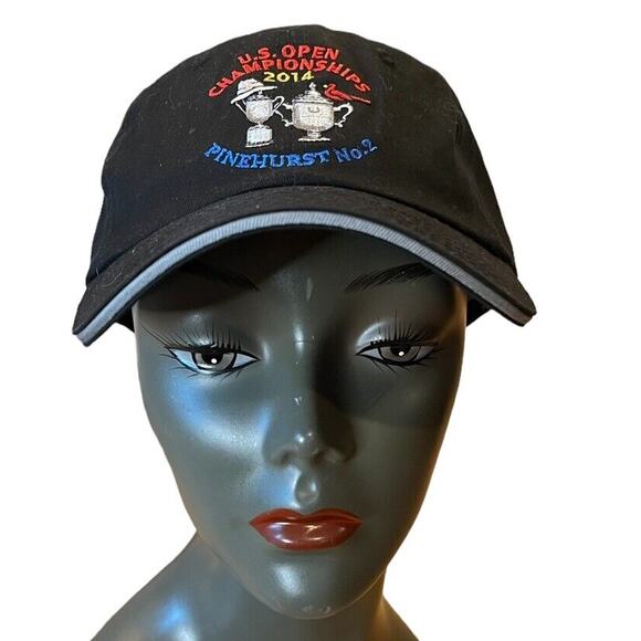 US Open Golf Championship Hat Cap 2014 Pinehurst No. 2 USGA Member Logo New! - Picture 1 of 7